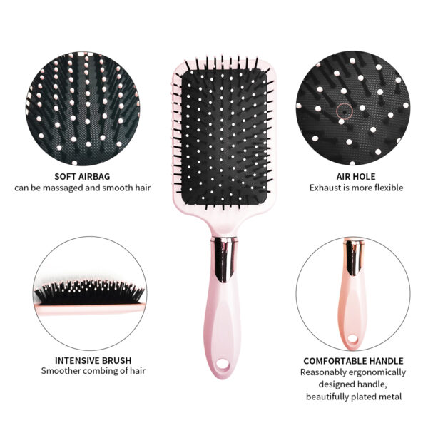 paddle hair brush