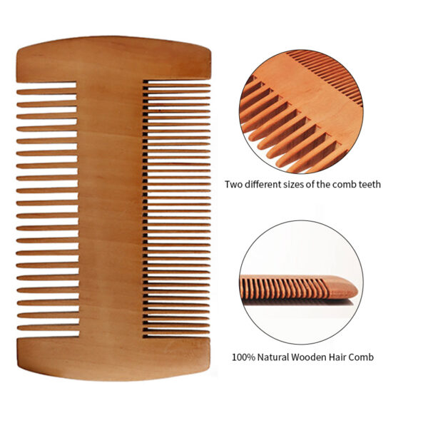 Wooden Double Sided Comb