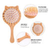Children Wooden Paddle Hair Brush