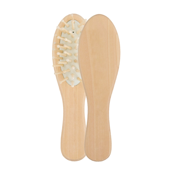 Small Wooden Paddle Hair Brush