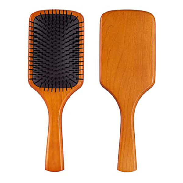 Wooden Paddle Hair Brush