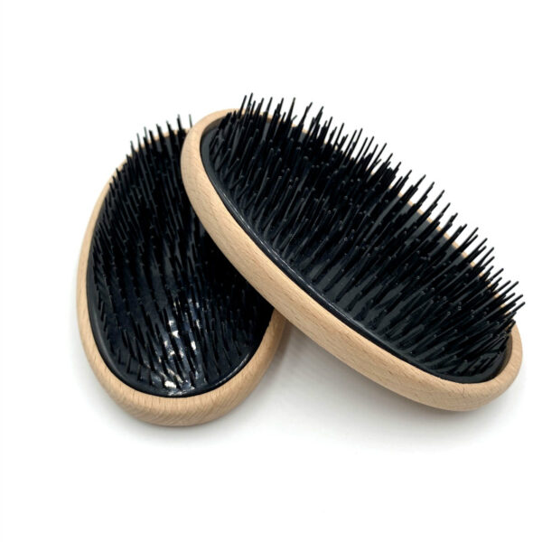 Round Shape Wooden Hair Comb