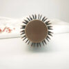 Rubber Handle Round Brush