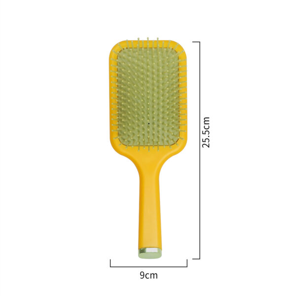 Yollow Green Paddle Hair Brush