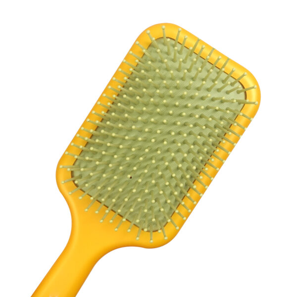 Yollow Green Paddle Hair Brush