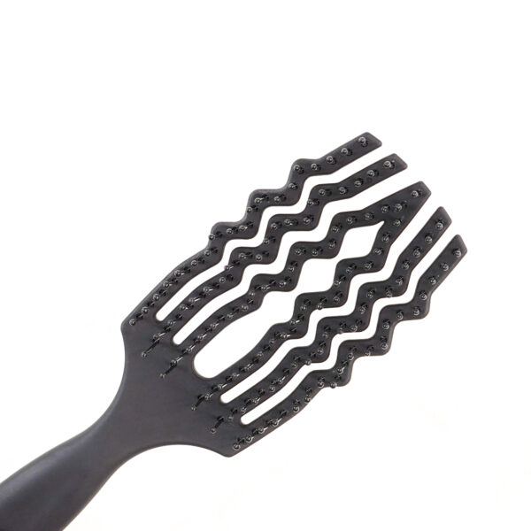 Black Hollow Detangling Hair Brush