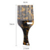 Acetate Pick Hair Comb