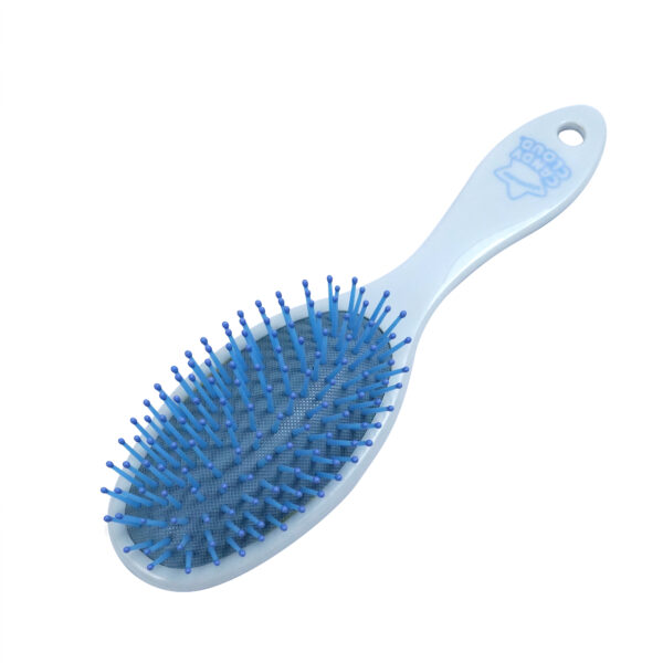 Bule Cartoon Pattern Paddle Hair Brush