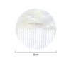 Round Acetate Hair Comb