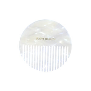 Round Acetate Hair Comb