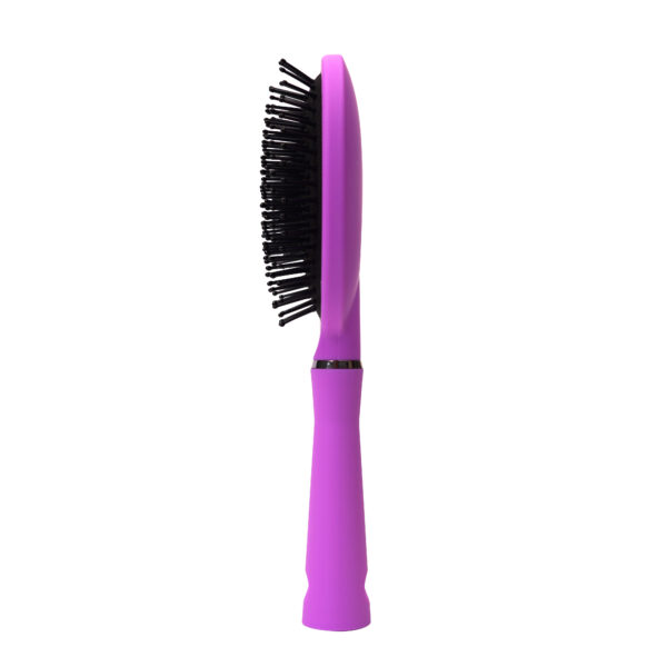 Purple Paddle Hair Brush