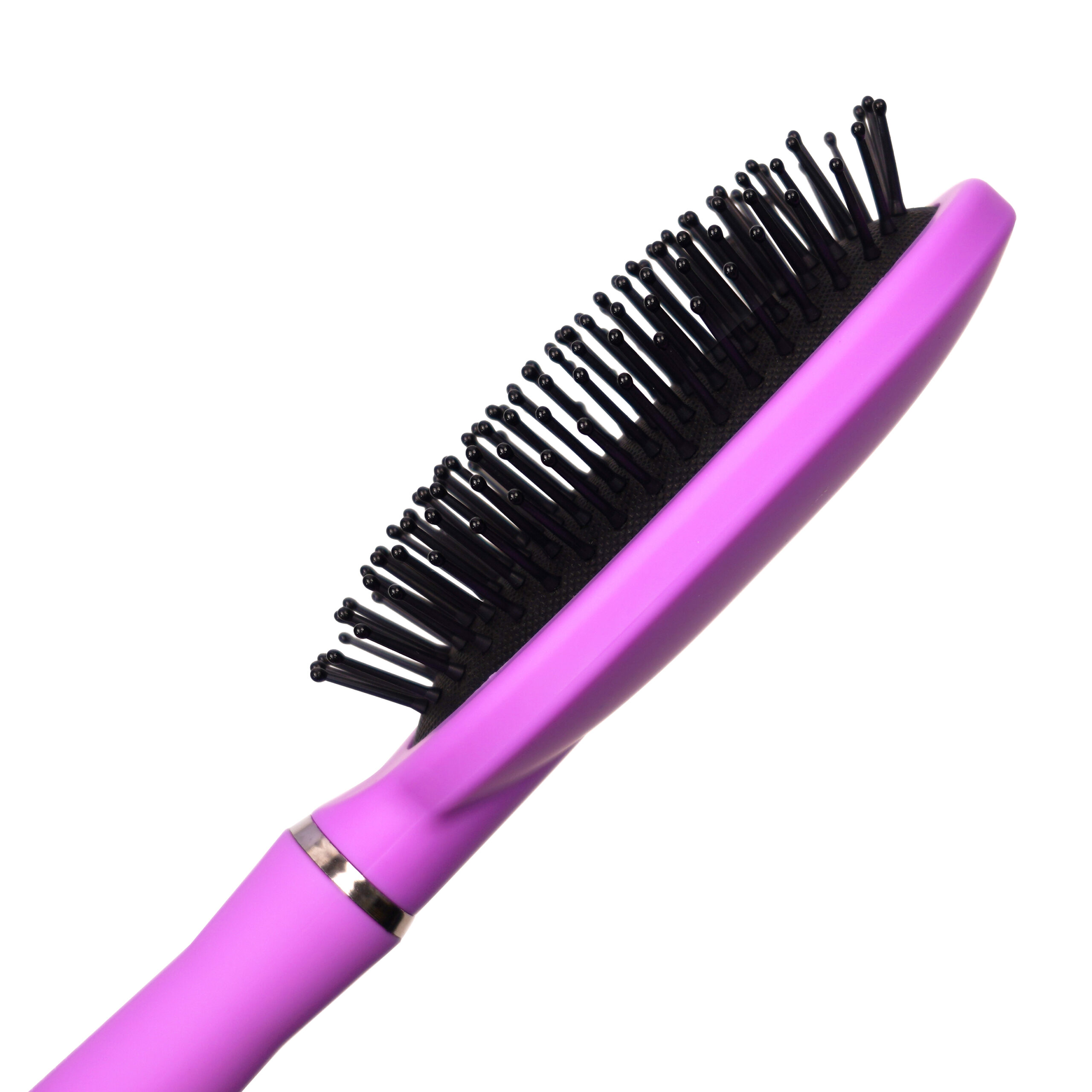 Purple Paddle Hair Brush