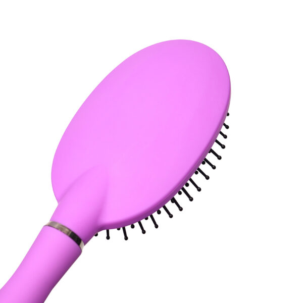 Purple Paddle Hair Brush