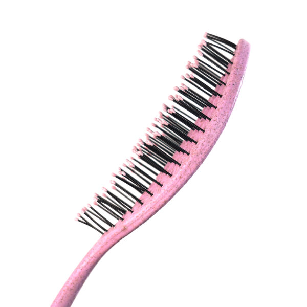 Threaded Wheat Straw Detangling Hair Brush