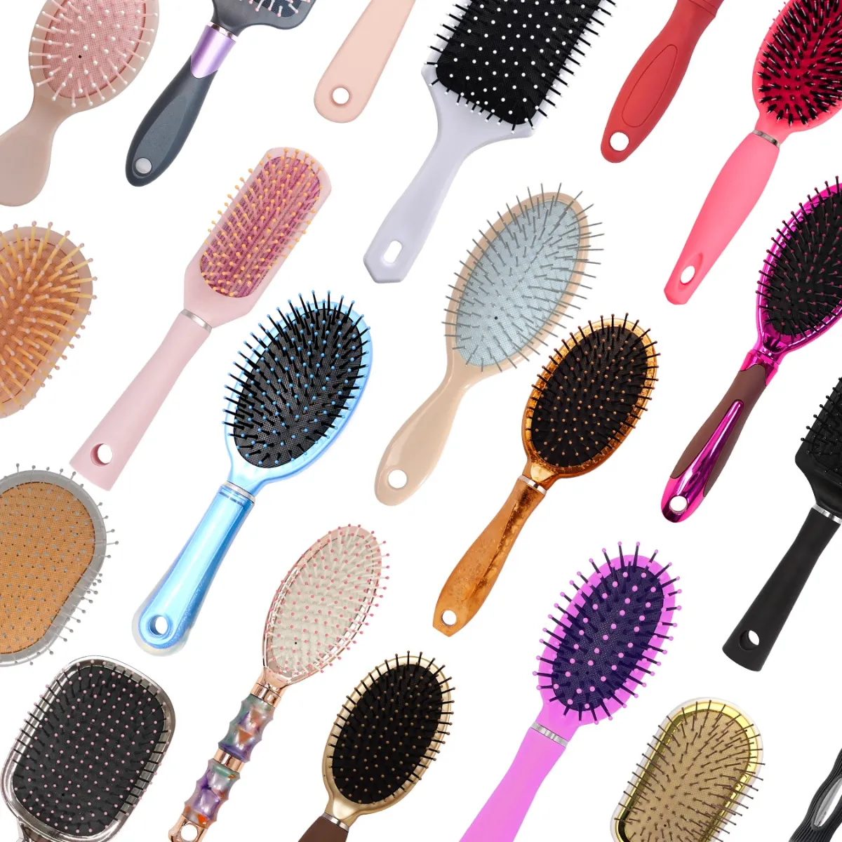 custom Paddle Hair Brushes