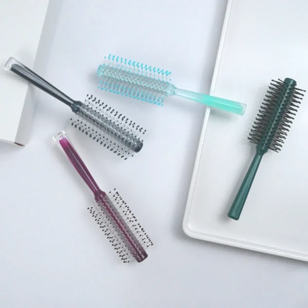 Jelly-Colored-Solid-Barrel-Round-Brush-Set-with-Purple-Green-and-Blue-Handles