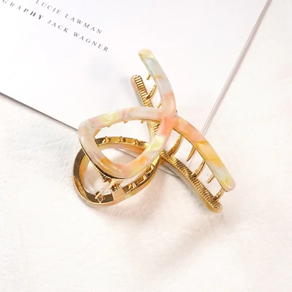 Luxury Shimmer Jaw Clip - Image 7