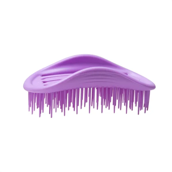 Long & Short-Tooth Hollow Shampoo Brush with Silicone Scalp Massager - Image 4