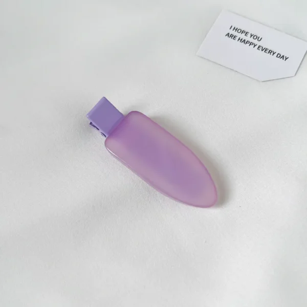 Chic No Crease Hair Clips in Jelly Translucent Colors - Image 6