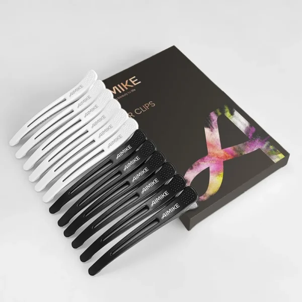 Professional No-Slip Duckbill Hair Clips with Silicone Grip - Image 2