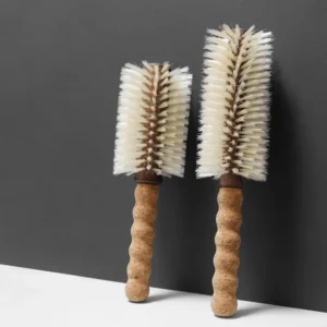 Classic Round Hair Brush with Oak Cork Handle