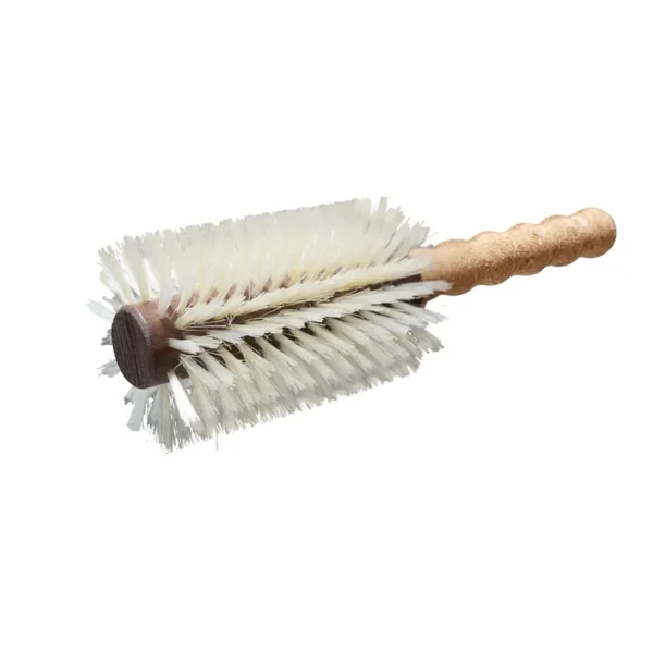 Classic Round Hair Brush with Oak Cork Handle - Image 5