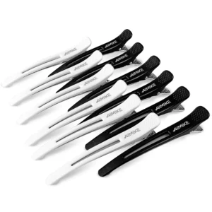 Professional No-Slip Duckbill Hair Clips with Silicone Grip