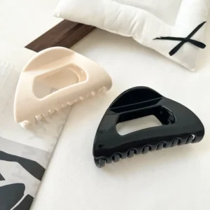 Soft Silicone Semi-Circle Hair Claw