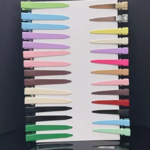 Creaseless Matte Hair Sectioning Clips in Vibrant Solids