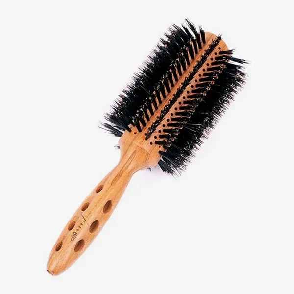 Dual-Length Bristle Round Brush (for Defining Curls)