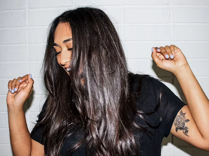 Naturally Conditions Hair