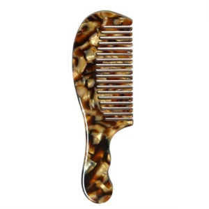 Classic Tortoiseshell Acetate Hair Comb, 13.5x4cm